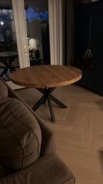 Ronde Eiken Eettafel - 125cm, Antiek en Kunst, Antiek | Meubels | Tafels, Ophalen