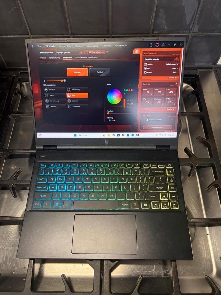 ACER NITRO 14 AN14-41-R54G RTX 4060 Gaming Laptop, Computers en Software, Windows Laptops, Zo goed als nieuw, 14 inch, SSD, 4 Ghz of meer