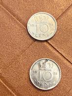 2 x 10 cent 1958, Ophalen, Koningin Juliana, 10 cent