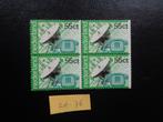 nl - 4 blok 100 jaar ptt / postfris 1981 (zk-76), Postzegels en Munten, Postzegels | Nederland, Ophalen of Verzenden, Na 1940
