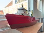 ZEE WERKBOOT RC-MODEL, Hobby en Vrije tijd, Modelbouw | Boten en Schepen, Ophalen, Zo goed als nieuw