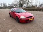 Honda Civic 1.4 I S 1997 Rood, Auto's, Voorwielaandrijving, 31 €/maand, 4 cilinders, 1396 cc