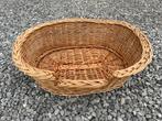 Grote rieten hondenmand ovaal - rotan mand groot hond kat, Dieren en Toebehoren, Ophalen of Verzenden