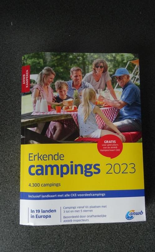 ANWB campinggids 2023, Boeken, Reisgidsen, Zo goed als nieuw, Campinggids, Europa, ANWB, Ophalen of Verzenden