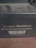 Lithium Accu Scootmobiel + Lader - 40km Bereik, Diversen, Brommobielen en Scootmobielen, Ophalen