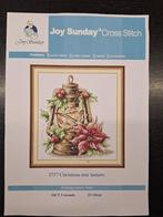 Borduurpakket nieuw: Kerst lantaarn, Hobby en Vrije tijd, Borduren en Borduurmachines, Ophalen of Verzenden, Nieuw, Handborduren