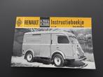 Renault R.2065 - R.2086, Instructieboekje, Verzenden