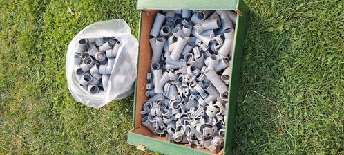 PVC 32 , 40 en 50 mm bochten, t-stuk, y-stuk, sok enz..., Doe-het-zelf en Verbouw, Buizen en Afvoer, Zo goed als nieuw, Bochten