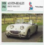 Ma642 autokaart austin healey sprite frog eye (1958 - 1961, Ophalen of Verzenden, Zo goed als nieuw, Auto's