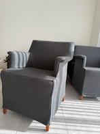 Linteloo eetkamerstoelen, Huis en Inrichting, Ophalen, Gebruikt, Blauw, Vier
