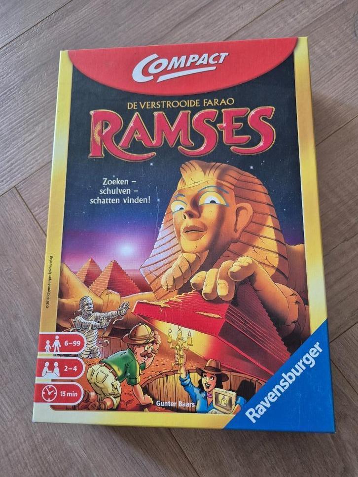 Ramses Compact, Hobby en Vrije tijd, Gezelschapsspellen | Bordspellen, Gebruikt, Ophalen of Verzenden