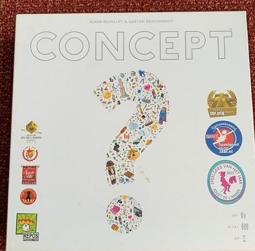 Concept bordspel, Hobby en Vrije tijd, Gezelschapsspellen | Bordspellen, Gebruikt, Ophalen of Verzenden