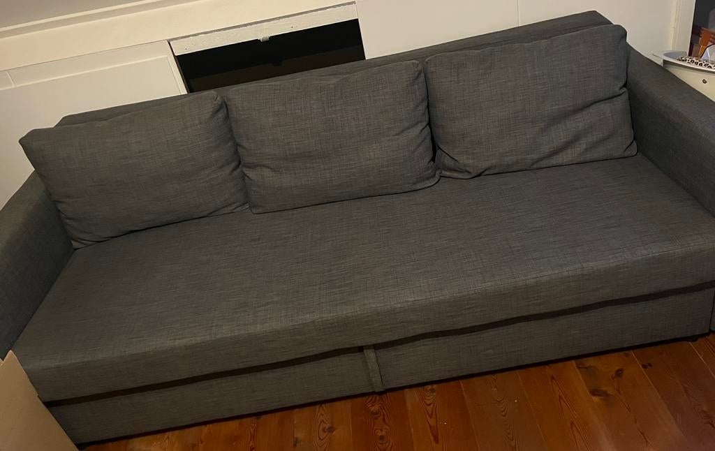 Slaapbank Ikea, Huis en Inrichting, Slaapkamer | Slaapbanken, Ophalen, Tweepersoons, Zo goed als nieuw, Overige maten