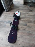 Snowboard + bindingen, Sport en Fitness, Snowboarden, Ophalen of Verzenden, Board, Zo goed als nieuw