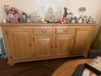 Eikenhouten Buffetkast Landelijke Stijl, Gebruikt, 100 tot 150 cm, 150 tot 200 cm, Eikenhout
