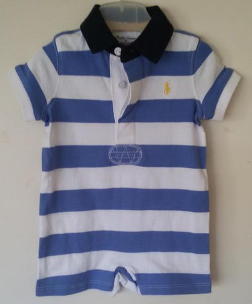 *SALE* 1-delig blauw/wit Ralph Lauren pakje maat 56 *Nw*, Kinderen en Baby's, Babykleding | Maat 56, Nieuw, Jongetje, Pakje, Ophalen of Verzenden