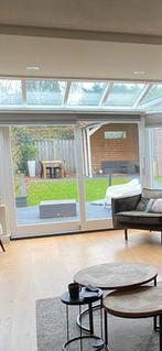 Houten schuifpui, Doe-het-zelf en Verbouw, Kozijnen en Schuifpuien, Ophalen, Gebruikt, 225 cm of meer, 150 tot 225 cm