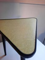 Vintage Plantentafeltje    bijzettafeltje, Huis en Inrichting, Ophalen of Verzenden, Gebruikt, Rond, Minder dan 55 cm