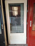 Tuindeuren 88x201,5, Doe-het-zelf en Verbouw, Deuren en Horren, Ophalen, Gebruikt, 200 tot 215 cm, Glas