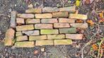 gebakken klinkers / oude waaltjes circa 12m2, Tuin en Terras, Tegels en Klinkers, Ophalen, Gebruikt, Klinkers, 10 m² of meer
