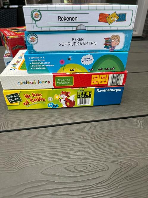 Kinderspellen, Kinderen en Baby's, Speelgoed | Educatief en Creatief, Zo goed als nieuw, Taal en Lezen, Rekenen, Ophalen of Verzenden