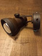 Vintage Bruine Spot Lamp, Huis en Inrichting, Lampen | Spots, Ophalen of Verzenden, Gebruikt, Industrieel
