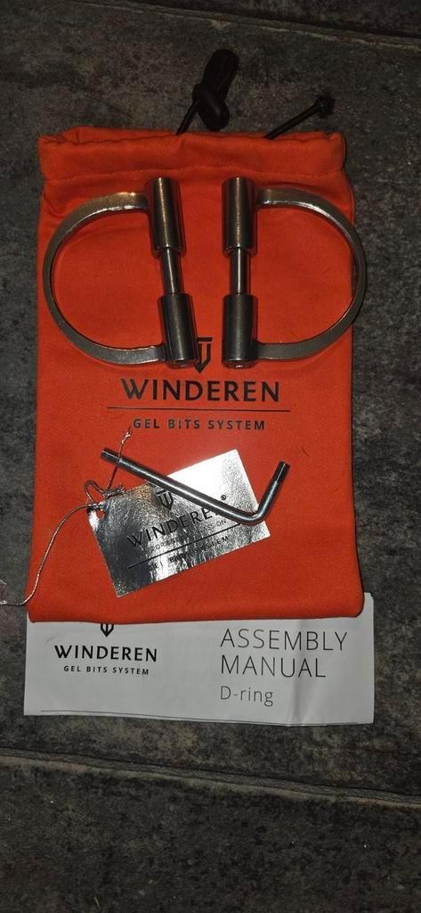 Winderen D Zijstukken, Dieren en Toebehoren, Paarden en Pony's | Hoofdstellen en Tuigage, Zo goed als nieuw, Ophalen