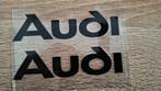 2 x nieuwe audi Stickers, Auto diversen, Ophalen of Verzenden