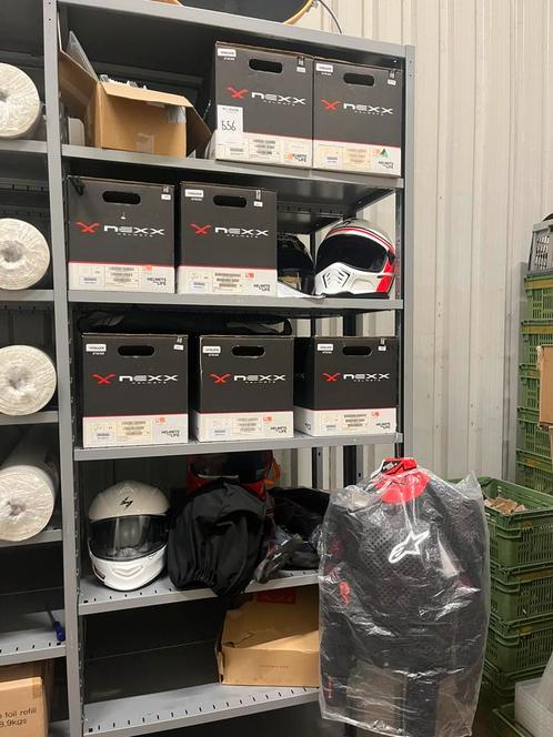 Partij motor helmen en kleding., Motoren, Kleding | Motorhelmen, Integraalhelm, Overige merken, Nieuw zonder kaartje, Ophalen