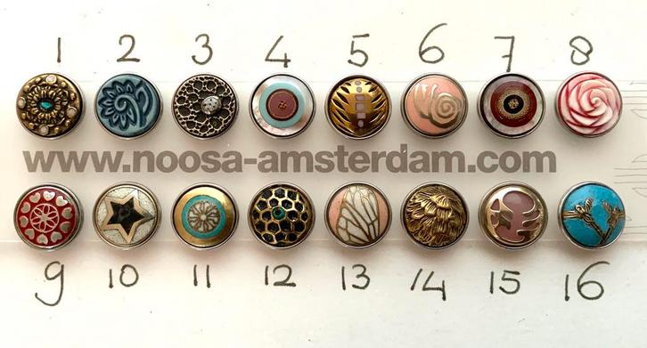 NOOSA chunks: 3 of meer GEEN VERZENDKOSTEN, Sieraden, Tassen en Uiterlijk, Bedels, Zo goed als nieuw, Overige merken, Overige materialen