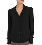 Ba&sh blous unity maat 2 36-38 S zwart, Kleding | Dames, Zwart, Ophalen of Verzenden, Zo goed als nieuw, Ba&sh