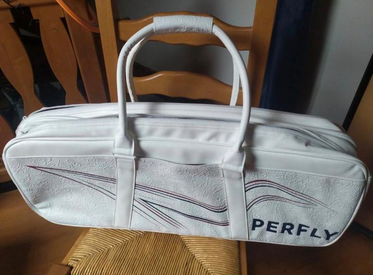 Perfly Badminton Sporttas - Zo goed als nieuw!, Sport en Fitness, Badminton, Zo goed als nieuw, Tas, Ophalen of Verzenden