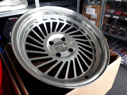 XXR 005 Machined Silver 15 x 8.0J ET0 4x100, Auto diversen, Tuning en Styling, Ophalen of Verzenden