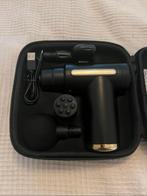 Massage apparaat (massage gun) met opzetstukken + case, Ophalen of Verzenden, Zo goed als nieuw, Overige typen