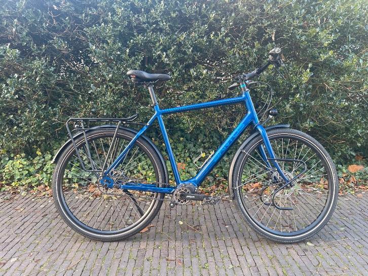 Santos Travel Lite+ Pinion - 61 - Brilliant Blue, Fietsen en Brommers, Fietsen | Heren | Herenfietsen, Zo goed als nieuw, Overige merken
