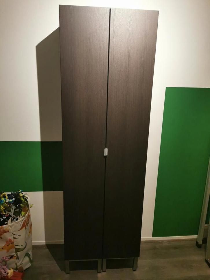 2x Ikea Badkamerkast zwartbruin, Huis en Inrichting, Kasten | Kledingkasten, Zo goed als nieuw, 150 tot 200 cm, Minder dan 50 cm