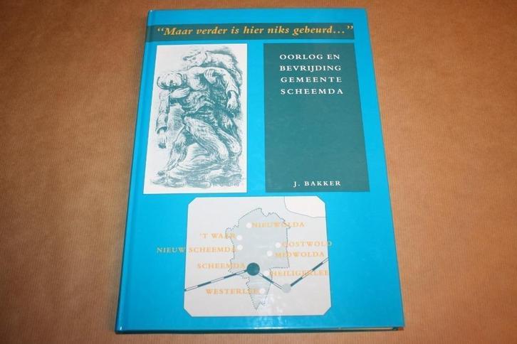 Maar verder is hier.. - Oorlog bevrijding gemeente Scheemda, Boeken, Geschiedenis | Stad en Regio, Zo goed als nieuw, Ophalen of Verzenden