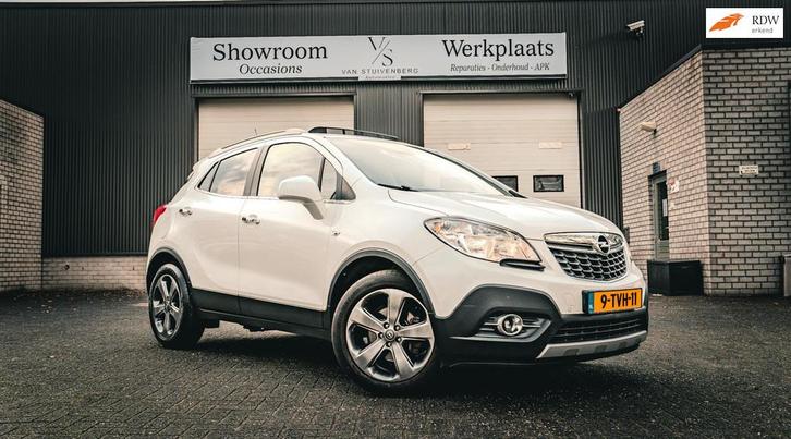 Opel Mokka 1.4 T Cosmo Pano Leder Camera Automaat lichtmeraa, Auto's, Opel, Bedrijf, Te koop, Mokka, ABS, Achteruitrijcamera, Airbags