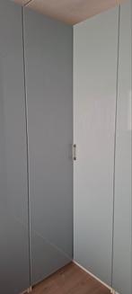 Pax hoekelement  met grijze Fardal deuren, Ophalen, Met deur(en), 200 cm of meer, 50 tot 100 cm