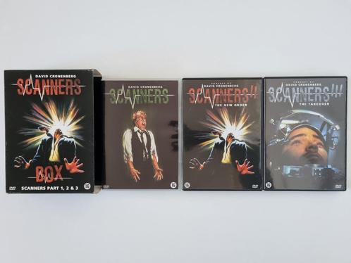Scanners Box 1, 2 en 3 - van David Cronenberg - 3-Disc, Cd's en Dvd's, Dvd's | Horror, Boxset, Ophalen of Verzenden