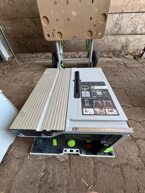 Festool Sys 50 EBI- set accu tafelzaag nieuw!., Doe-het-zelf en Verbouw, Gereedschap | Zaagmachines, Nieuw, 600 tot 1200 watt
