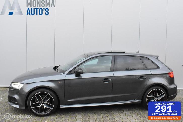 Audi A3 Sportback 2.0 TFSI quattro S-Line Pano Virtual Leder, Auto's, Audi, Bedrijf, Te koop, A3, 4x4, ABS, Airbags, Airconditioning