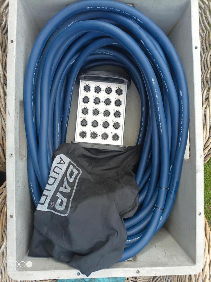 Dap Audio Stageblok 16/4 - 30 meter, Muziek en Instrumenten, Versterkers | Keyboard, Monitor en PA, Minder dan 500 watt, Ophalen of Verzenden