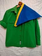 Groene Welpen blouse met das en dasring, Verzamelen, Scouting, Ophalen of Verzenden, Zo goed als nieuw, Kleding