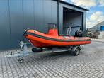Rib Jonker coaster boat 440 met Mercury 60pk en trailer, Watersport en Boten, Overige Watersport en Boten, Gebruikt, Ophalen