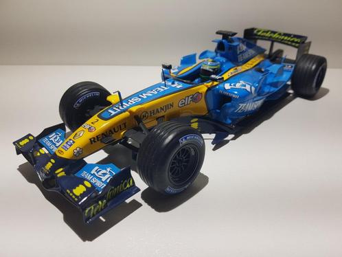 F1 Renault R26 Giancarlo Fisichella 1/18, Hobby en Vrije tijd, Modelauto's | 1:18, Zo goed als nieuw, Auto, Hot Wheels, Ophalen of Verzenden