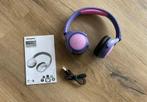 Philips kinderkoptelefoon paars met lichtjes, Philips, Bluetooth, Ophalen of Verzenden, Zo goed als nieuw