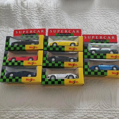 Supercar Collection Maisto, Hobby en Vrije tijd, Modelauto's | Overige schalen, Nieuw, Auto, Ophalen