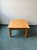 Koffietafel / salontafel - massief hout, Ophalen, Gebruikt, 50 tot 100 cm, Vierkant