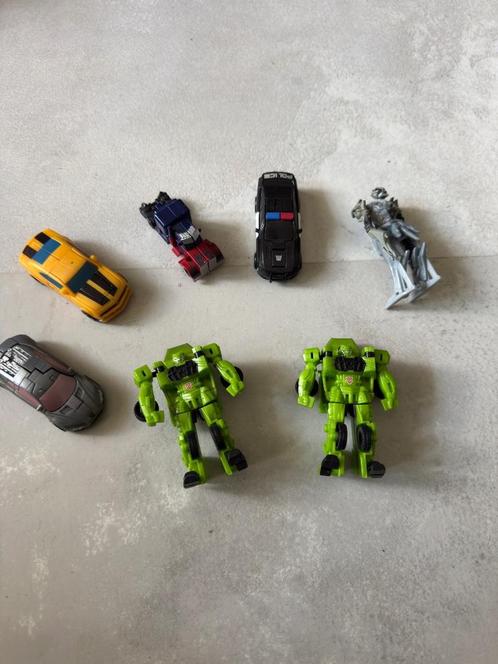 Transformers Speelgoedfiguren - Set van 5, Verzamelen, Transformers, Gebruikt, G1, Overige rassen, Ophalen of Verzenden